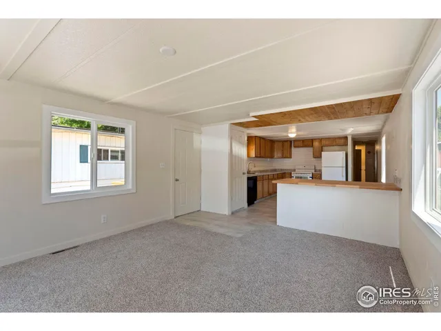 a view interior of the house and kitchen view