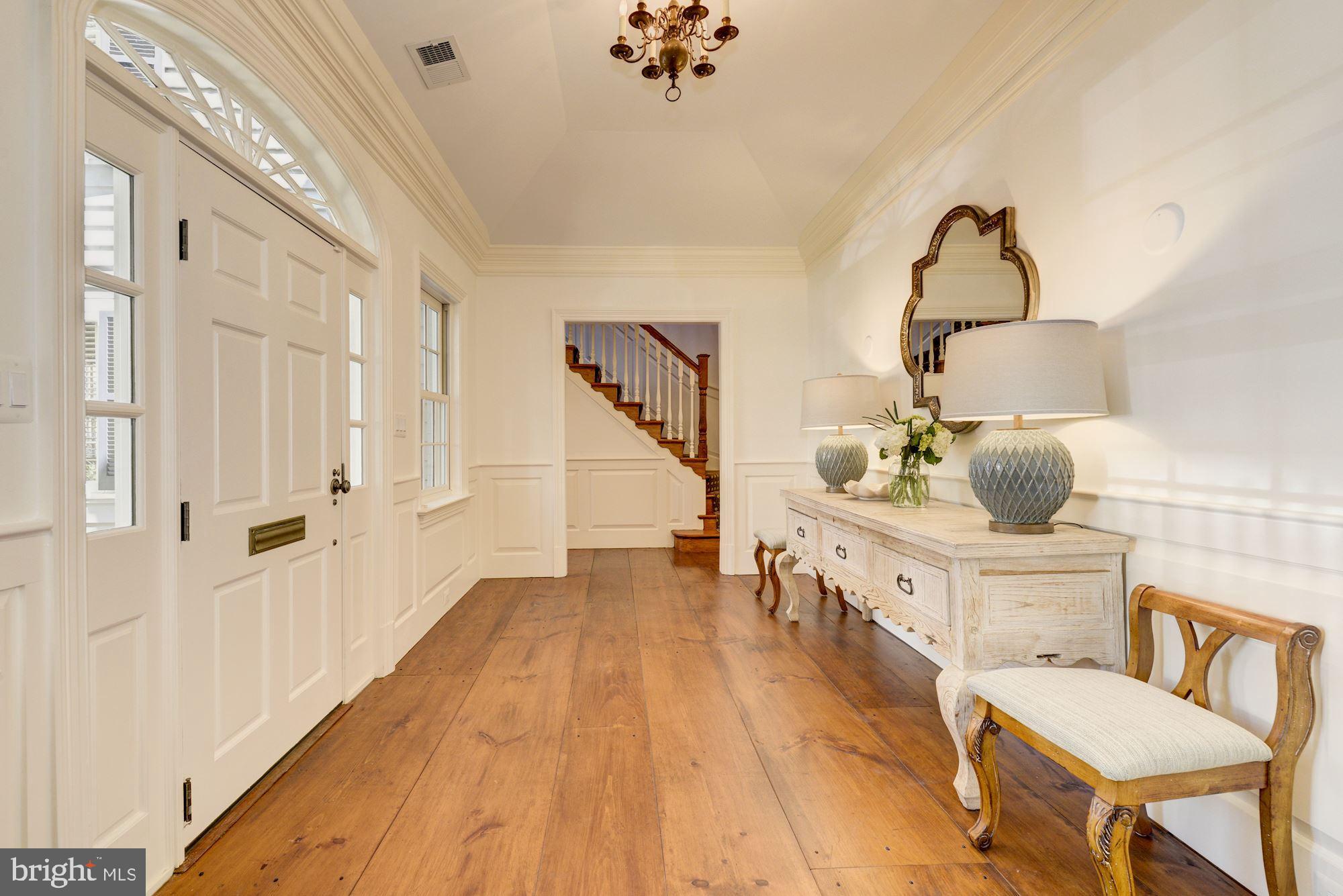 3330 Reservoir Road Northwest Washington, DC 20007 - Photo 3 of 25 FOYER W/ COFFERED CEILING