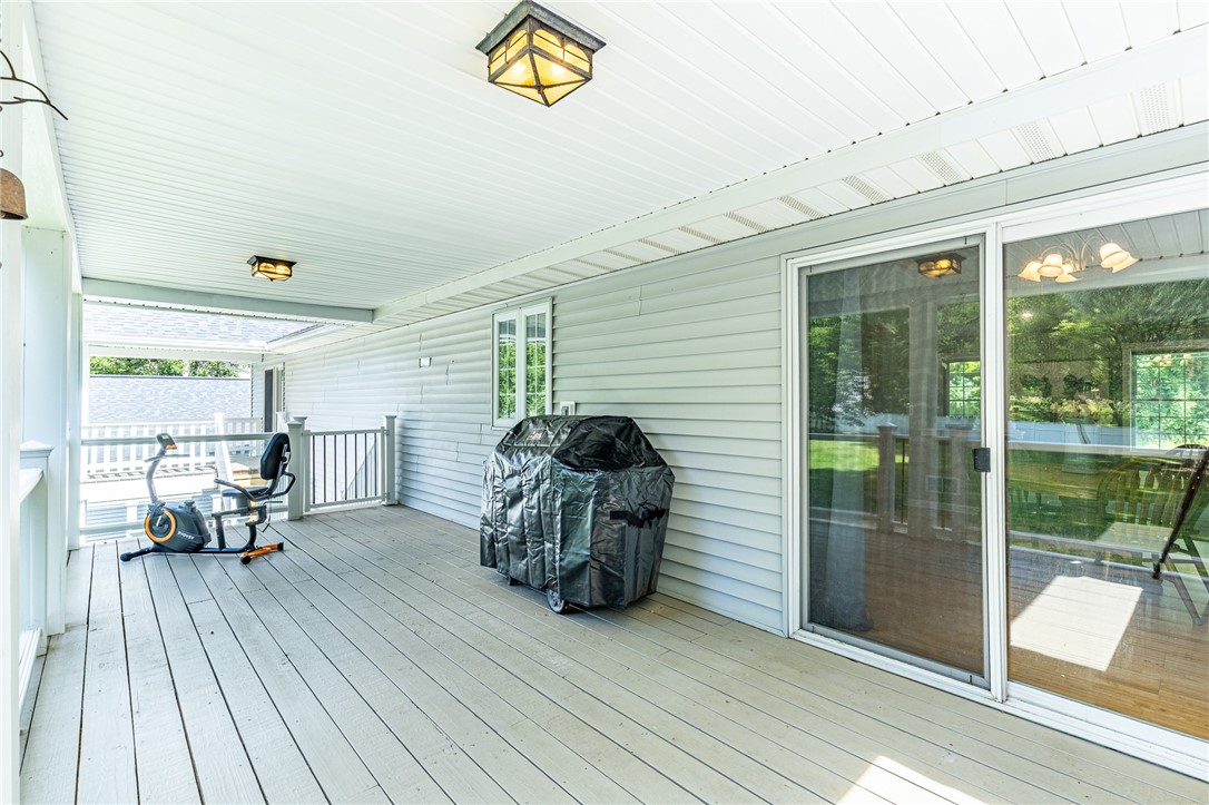 11 Plains Road Mendon, NY 14472 - Photo 15 of 50 Balcony/Deck Off of Kitchen/Dining Room