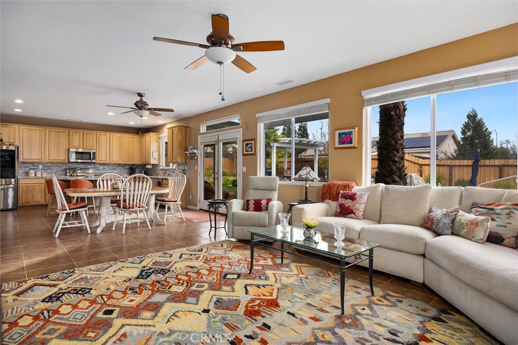 795 Angus Street Paso Robles, CA 93446 - Photo 15 of 75 a living room with furniture kitchen view and a large window
