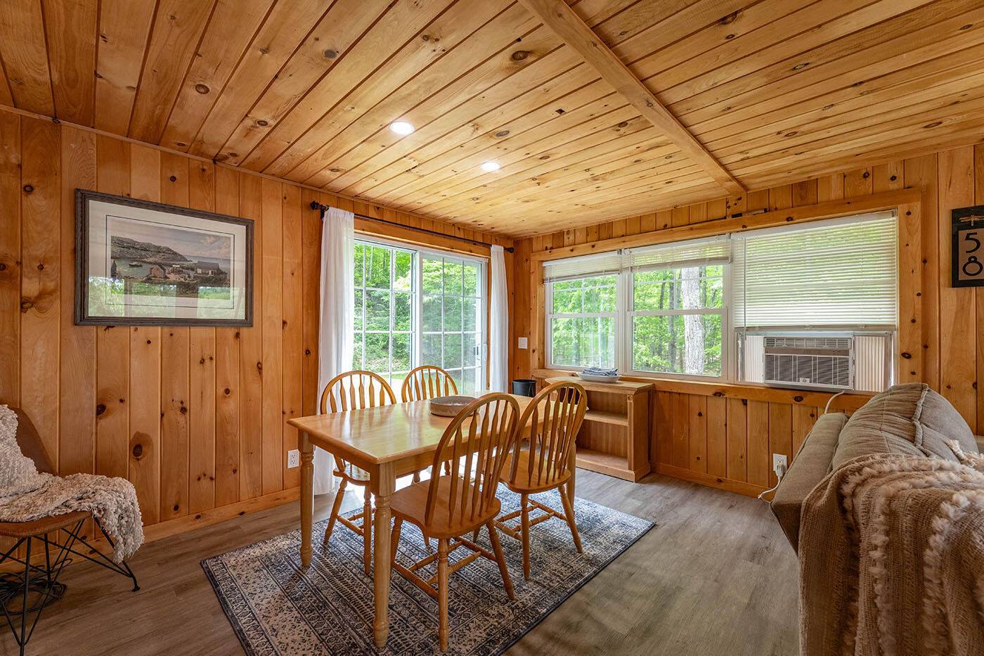 58 Roberts Road Nobleboro, ME 04555 - Photo 15 of 41 Dining area opens to the backyard