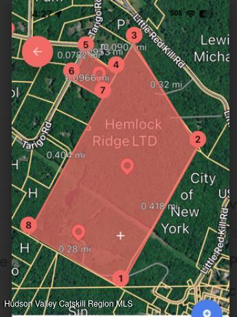 0 Paradise Camp Road Fleischmanns, NY 12430 - Photo 2 of 10 Hemlock Ridge Ltd Map
