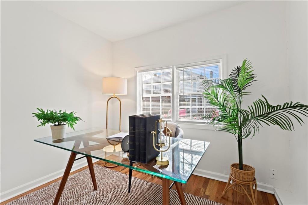 2070 Ridgedale Road Northeast Atlanta, GA 30317 - Photo 14 of 18 a view of a workspace with furniture