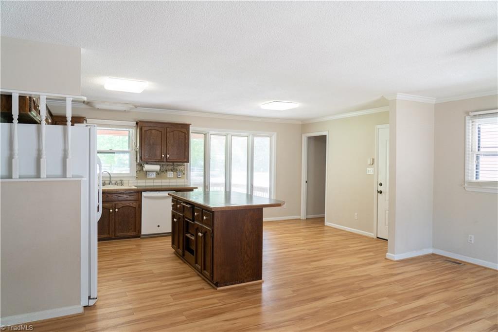 5904 Drake Road Greensboro, NC 27406 - Photo 8 of 17 Open Concept Kitchen and Living Space