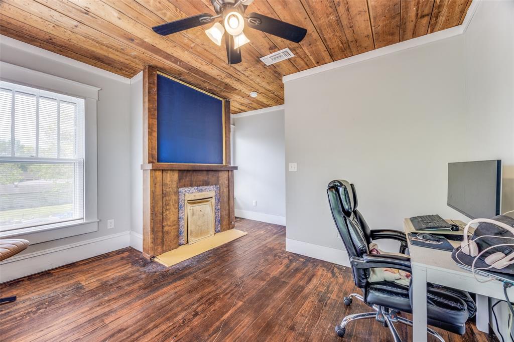 901 North Main Street Leonard, TX 75452 - Photo 22 of 25 a view of a workspace with furniture and a window
