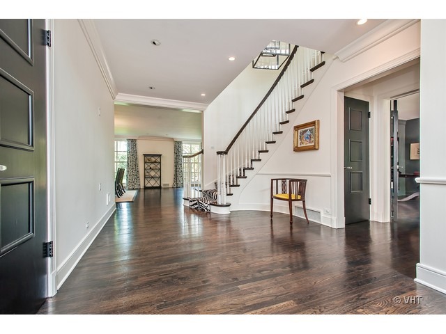 76 Locust Road Winnetka, IL 60093 - Photo 2 of 25 a view interior of the house and dining room with wooden floor