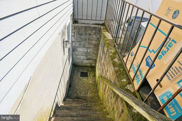 a view of a elevator