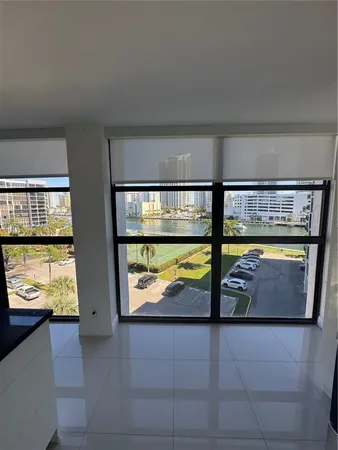 a view of front door