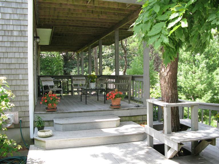 20 Massasoit Road Wellfleet, MA 02667 - Photo 26 of 35 a view of house with outdoor seating