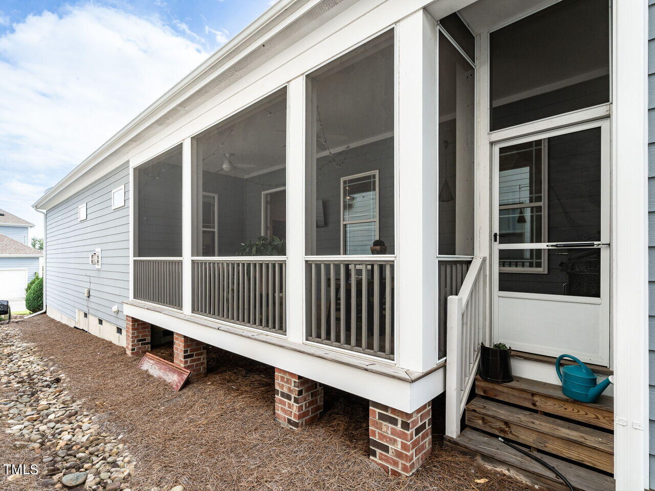 5305 Forsyth Park Street Raleigh, NC 27616 - Photo 29 of 48 Exterior of Screened Porch
