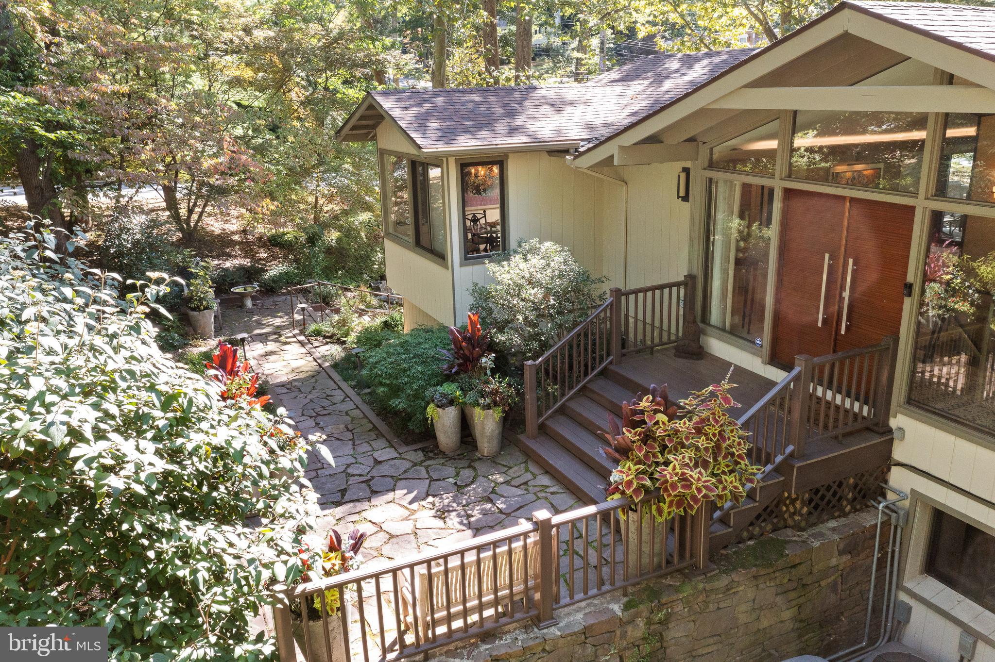 3 Spring Hollow Road Wayne, PA 19087 - Photo 53 of 54 Aerial View Front Entrance