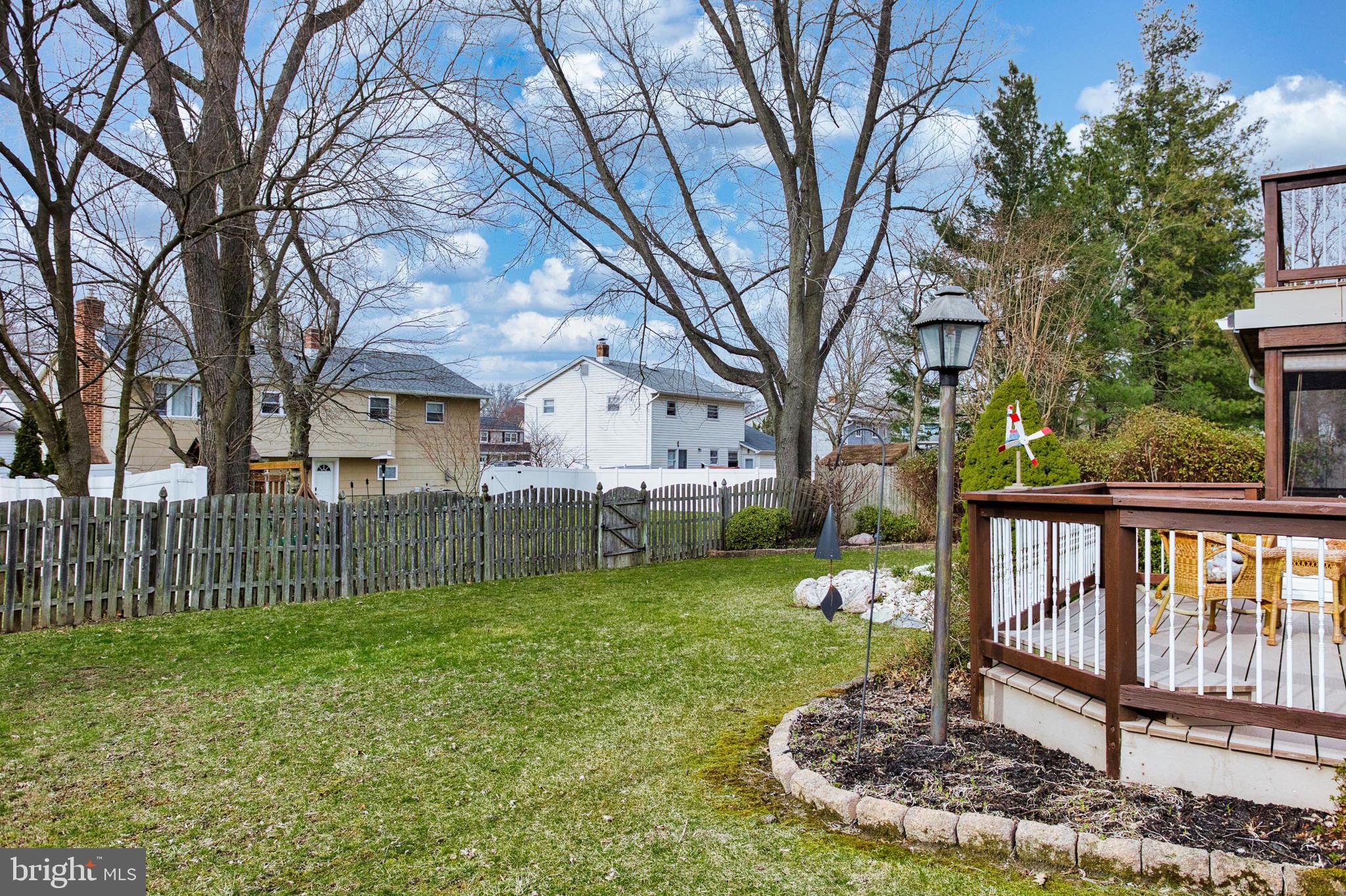15 Papermill Road Cherry Hill, NJ 08003 - Photo 33 of 37 fully fenced back yard