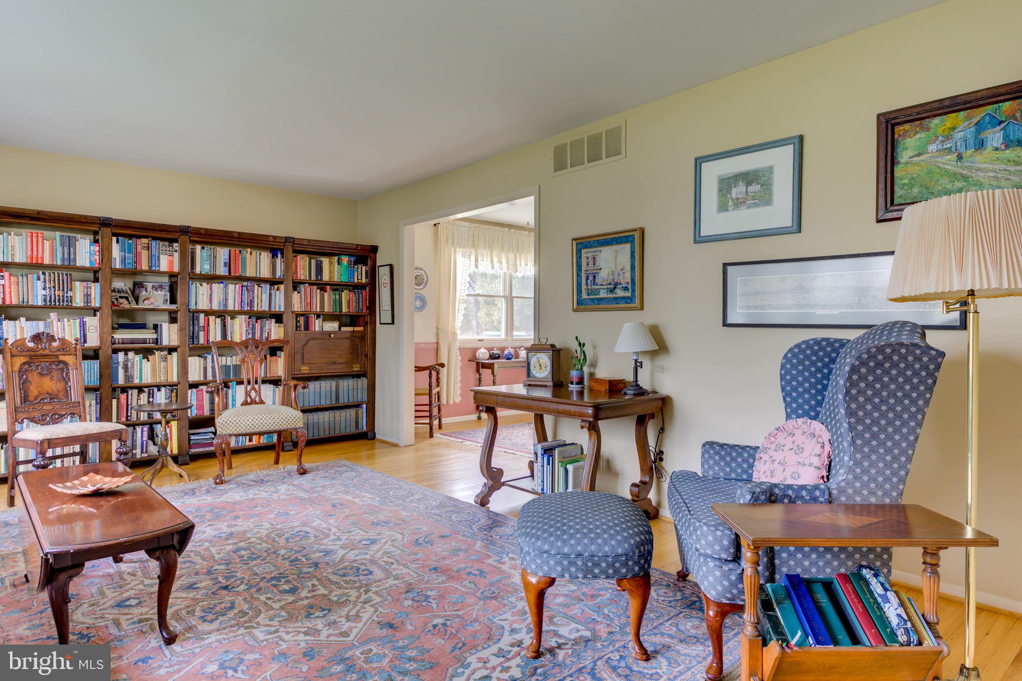 15 Papermill Road Cherry Hill, NJ 08003 - Photo 5 of 37 Living room with hardwood flooring