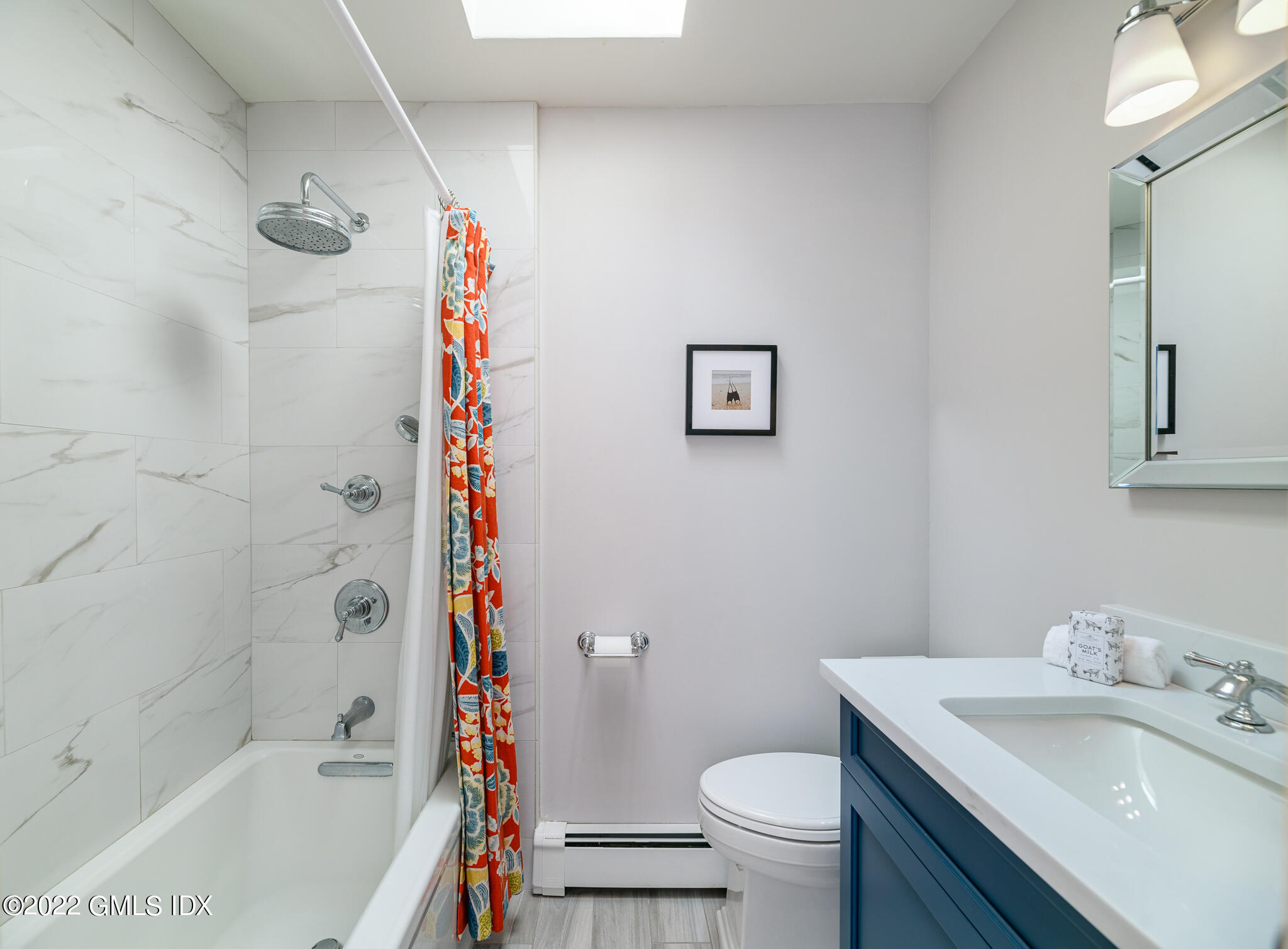 8 Verona Drive Riverside, CT 06878 - Photo 18 of 26 a bathroom with a sink a toilet and shower