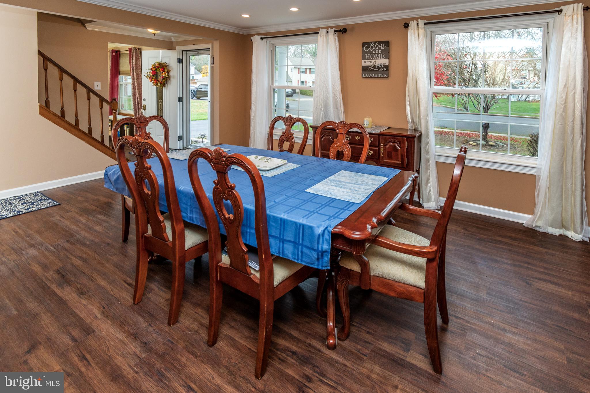 7 Pinehurst Court Hamilton, NJ 08690 - Photo 9 of 52 a view of a dining room with furniture window and wooden floor
