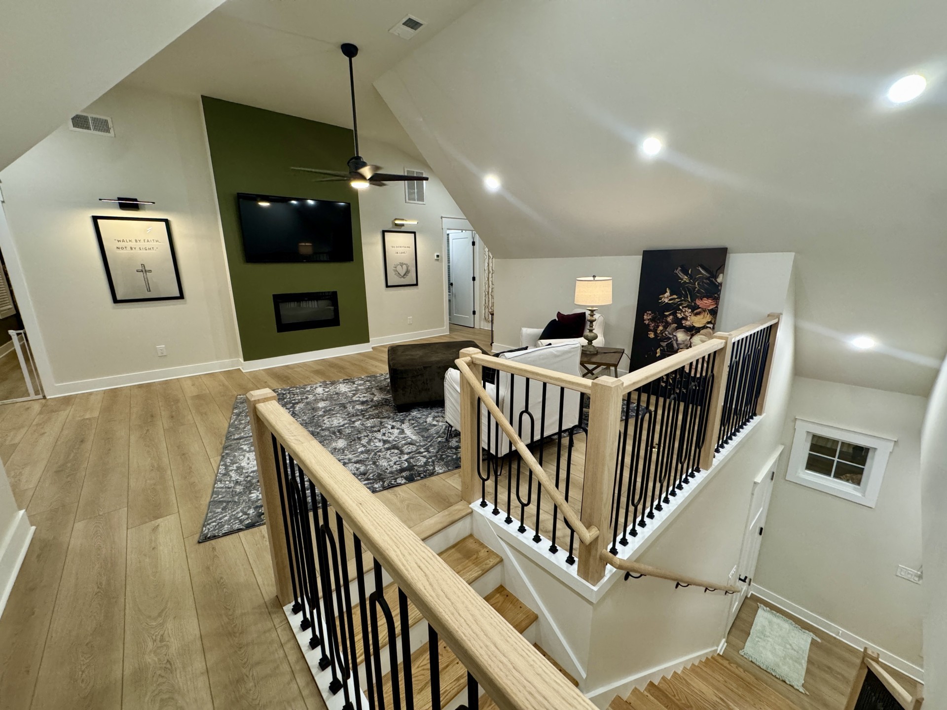 418 Creekmore Road Cottontown, TN 37048 - Photo 21 of 60 a view of a hallway with dining room and furniture