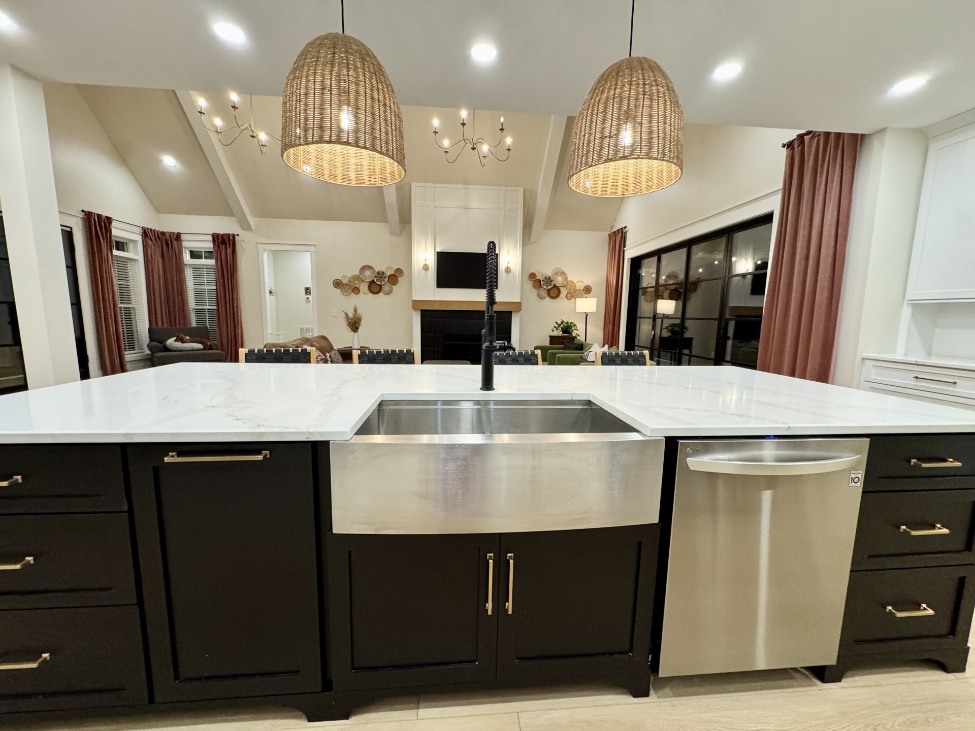 418 Creekmore Road Cottontown, TN 37048 - Photo 8 of 60 a kitchen with a sink a counter space and stainless steel appliances