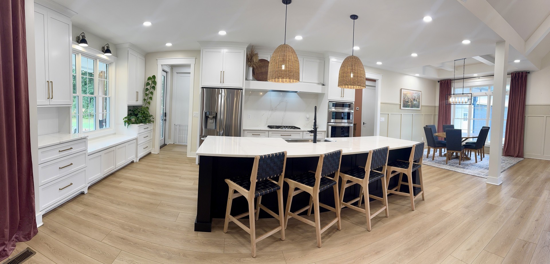 418 Creekmore Road Cottontown, TN 37048 - Photo 9 of 60 a large kitchen with a table and chairs