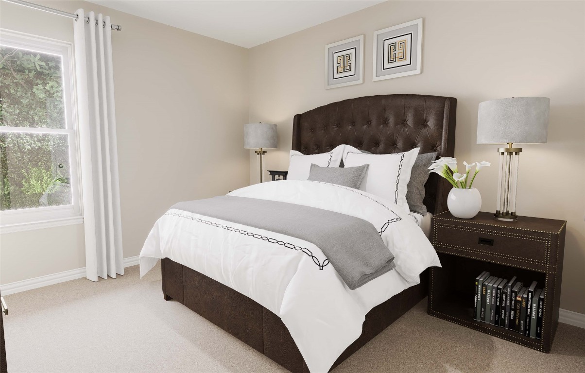 3812 Keller Road Temple, TX 76504 - Photo 15 of 18 a bed room with a bed and a night stand