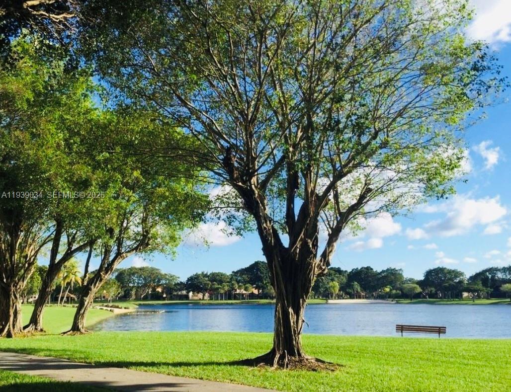 15340 Southwest 106th Terrace, Unit 819 Miami, FL 33196 - Photo 14 of 16 a view of lake with a large trees
