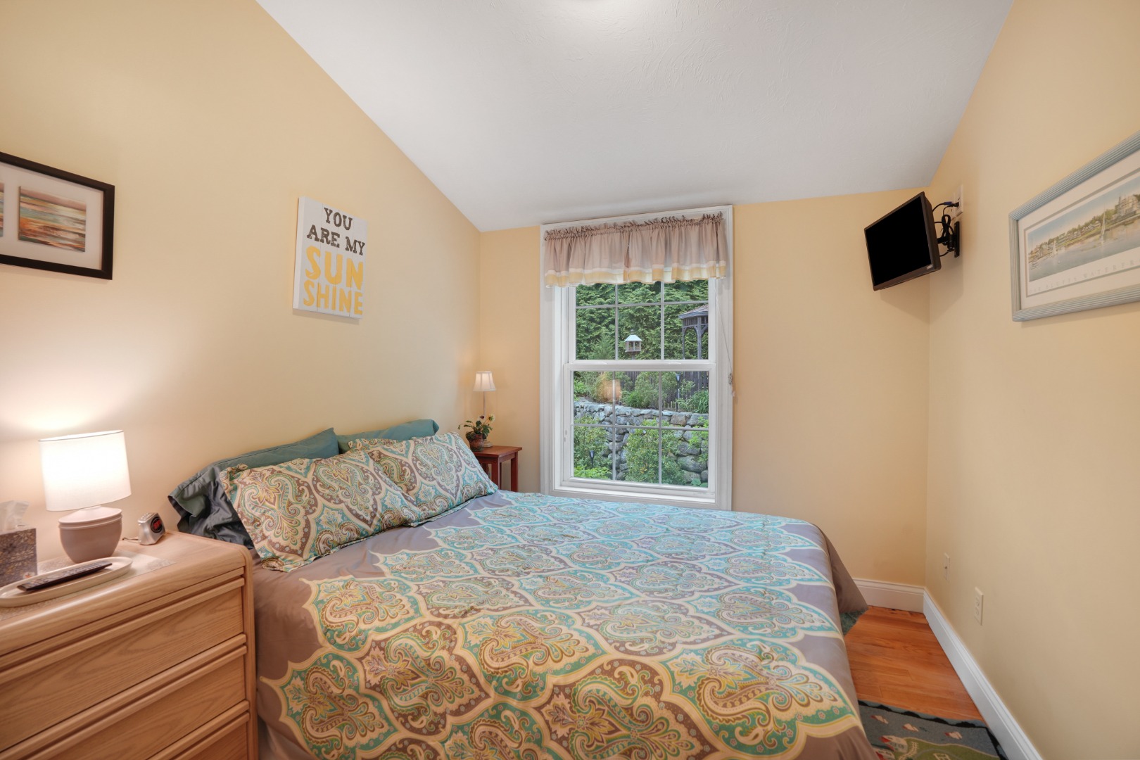 8 Fresh Pond Road Oak Bluffs, MA 02557 - Photo 19 of 40 a bedroom with a bed and a window