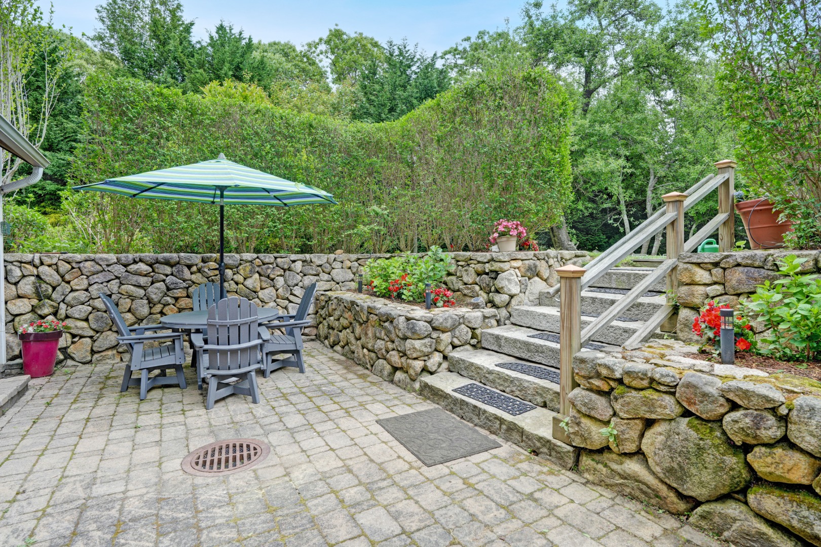 8 Fresh Pond Road Oak Bluffs, MA 02557 - Photo 22 of 40 an outdoor space with seating