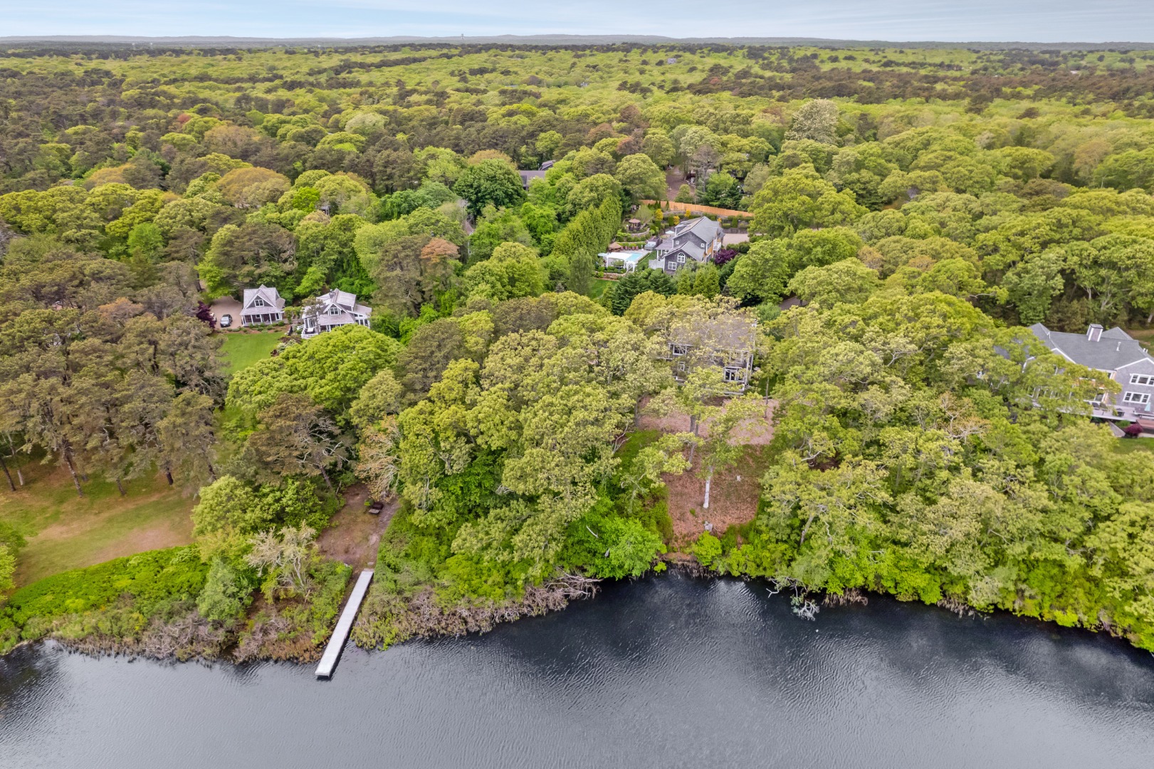 8 Fresh Pond Road Oak Bluffs, MA 02557 - Photo 38 of 40 a view of a garden with an outdoor space