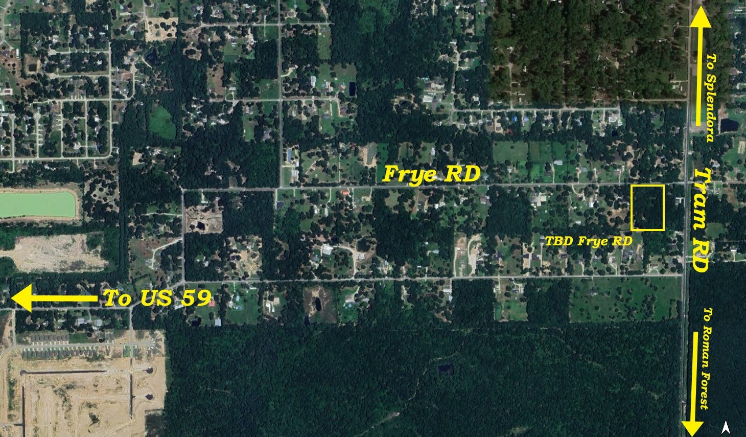 27316 Frye Road Splendora, TX 77372 - Photo 7 of 7 a street view