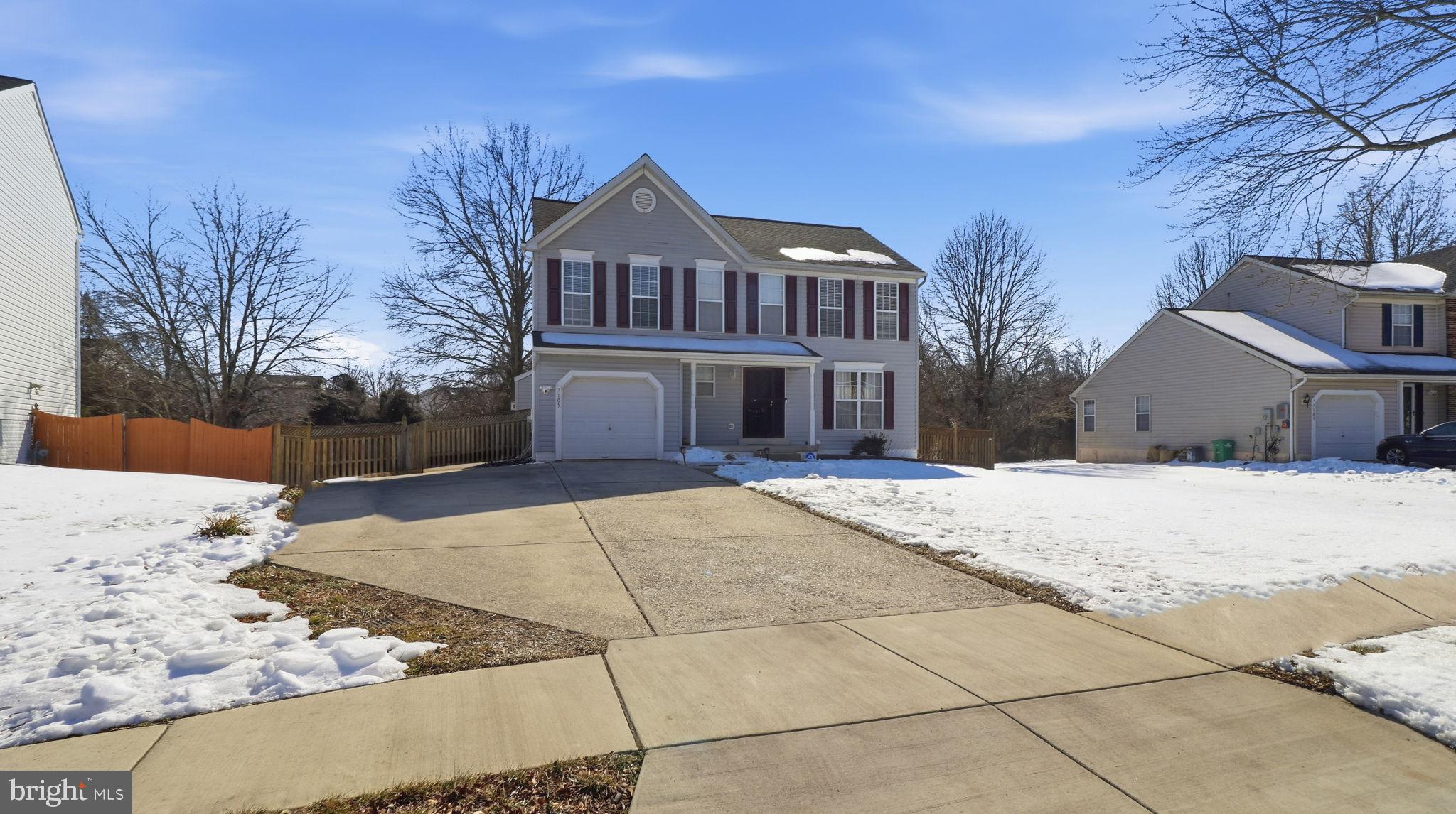 7105 Friendship Road Clinton, MD 20735 - Photo 37 of 42 Charming home with winter landscape appeal.