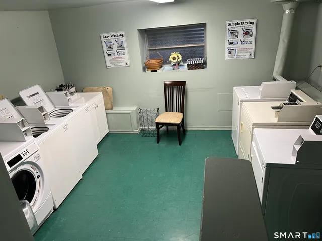 a view of storage and utility room