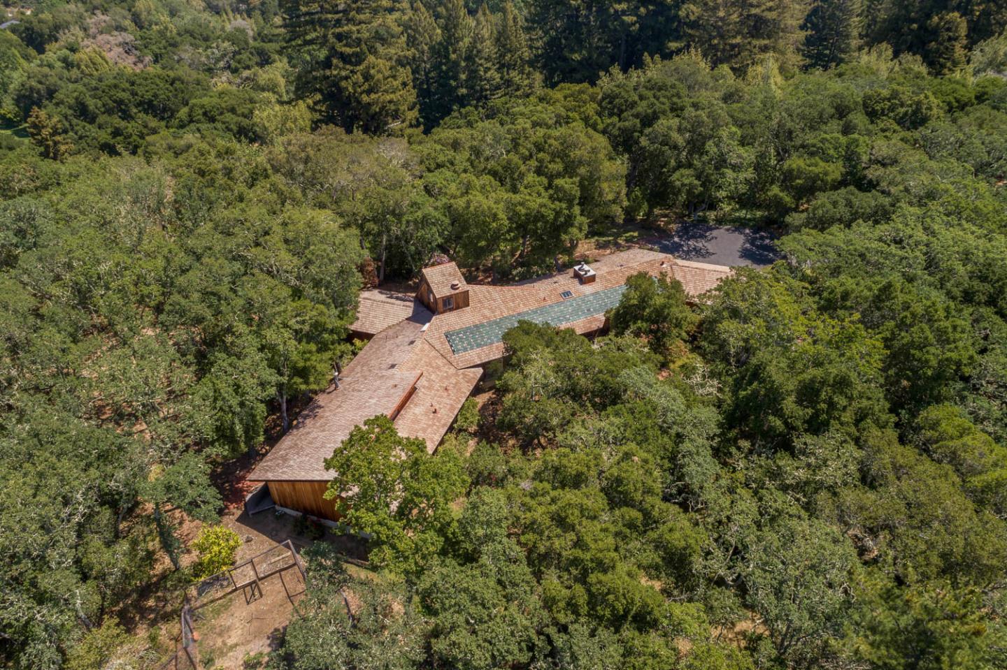 110 Farm Road Woodside, CA 94062 - Photo 3 of 21 a view of a tree with a yard