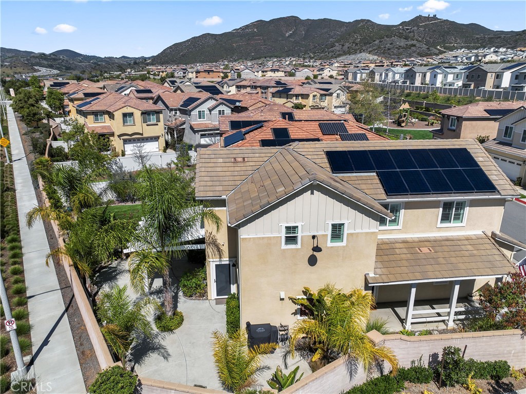 35114 Persano Place Fallbrook, CA 92028 - Photo 39 of 45 aerial view of residential houses with a city view