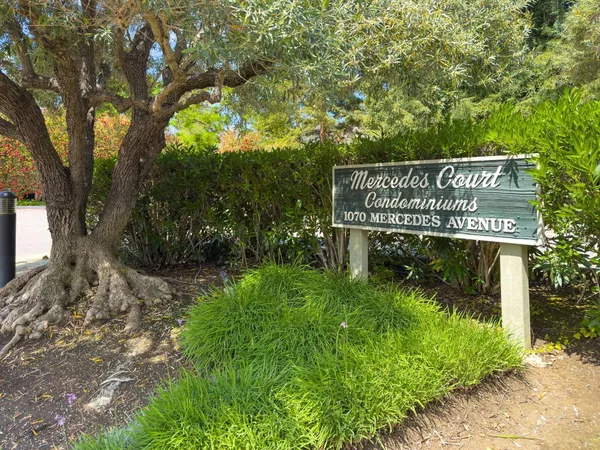 a sign on the side of a road