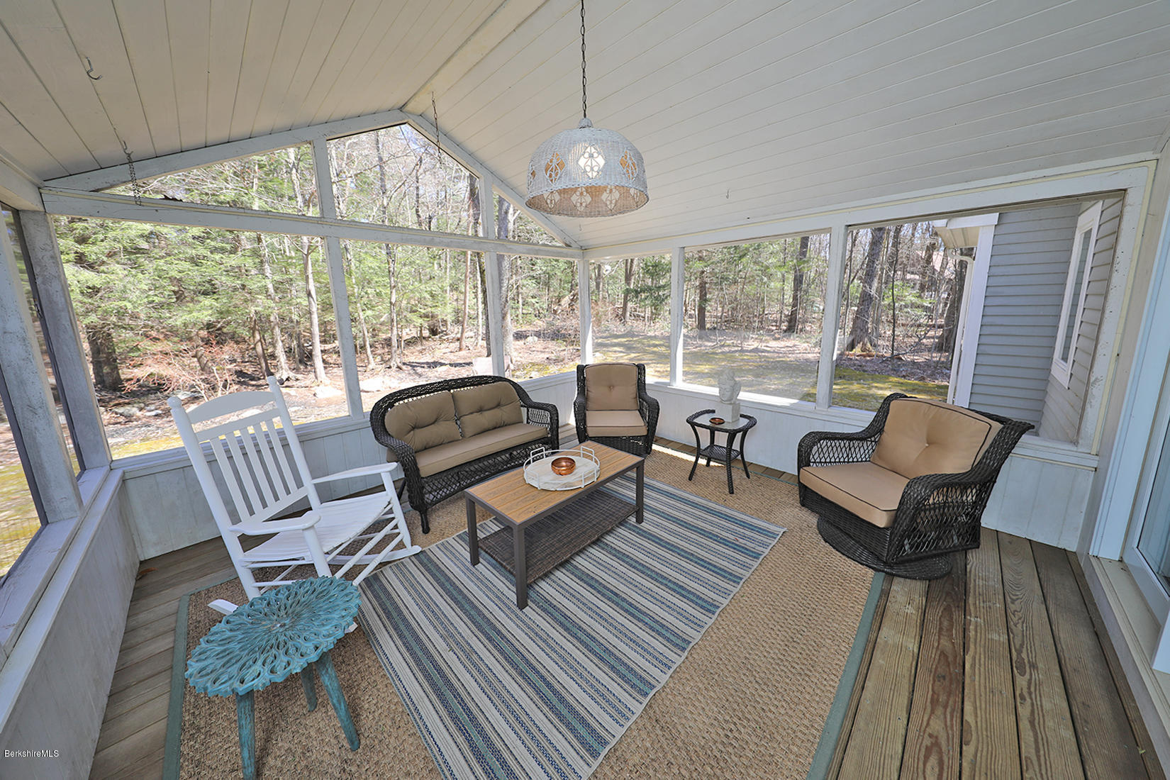 183 Judd Road Otis, MA 01253 - Photo 28 of 38 a living room with furniture and a large window