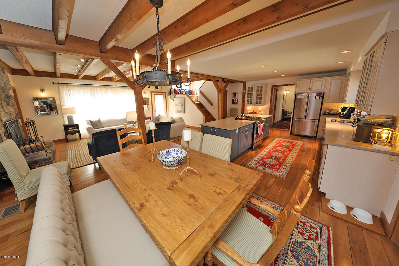 183 Judd Road Otis, MA 01253 - Photo 3 of 38 a view of a dining room with furniture