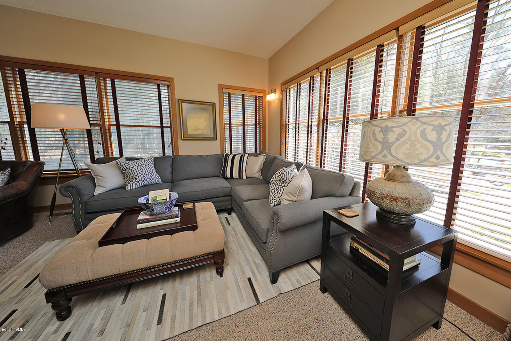 183 Judd Road Otis, MA 01253 - Photo 7 of 38 a living room with furniture and a large window