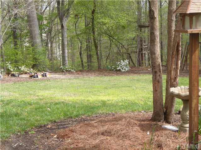 3809 La Costa Way Raleigh, NC 27610 - Photo 23 of 25 a view of a yard with large trees