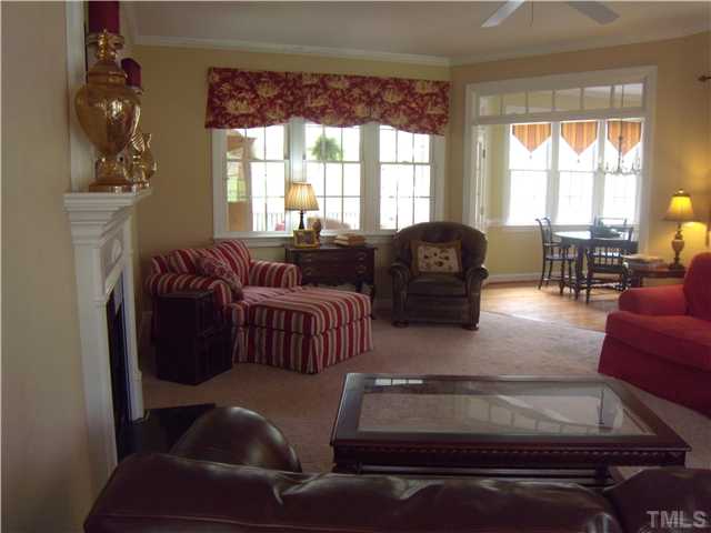 3809 La Costa Way Raleigh, NC 27610 - Photo 4 of 25 a living room with furniture and a large window