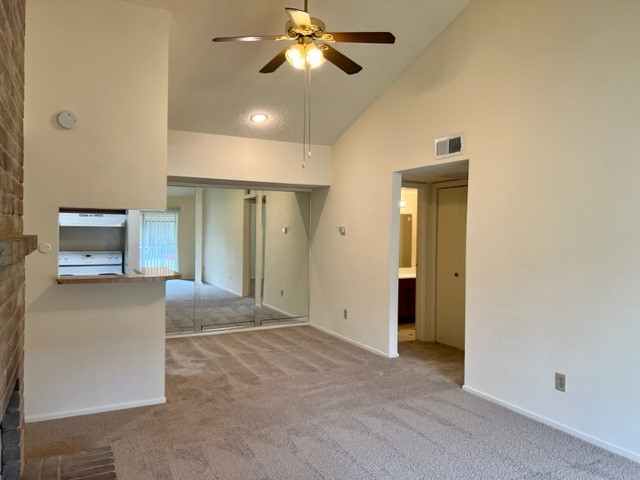 9229 Imogene Street, Unit 9229 Houston, TX 77036 - Photo 21 of 24 a view of an empty room with a ceiling fan
