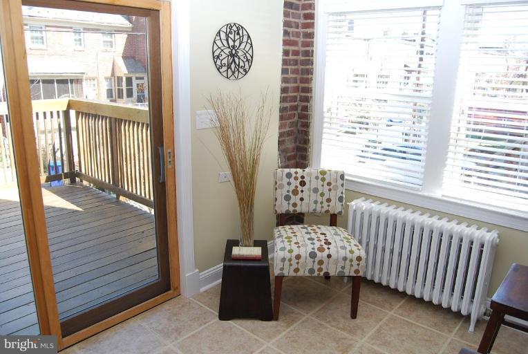 1365 Rittenhouse Street Northwest Washington, DC 20011 - Photo 23 of 25 Breakfast Area Leading to Deck.