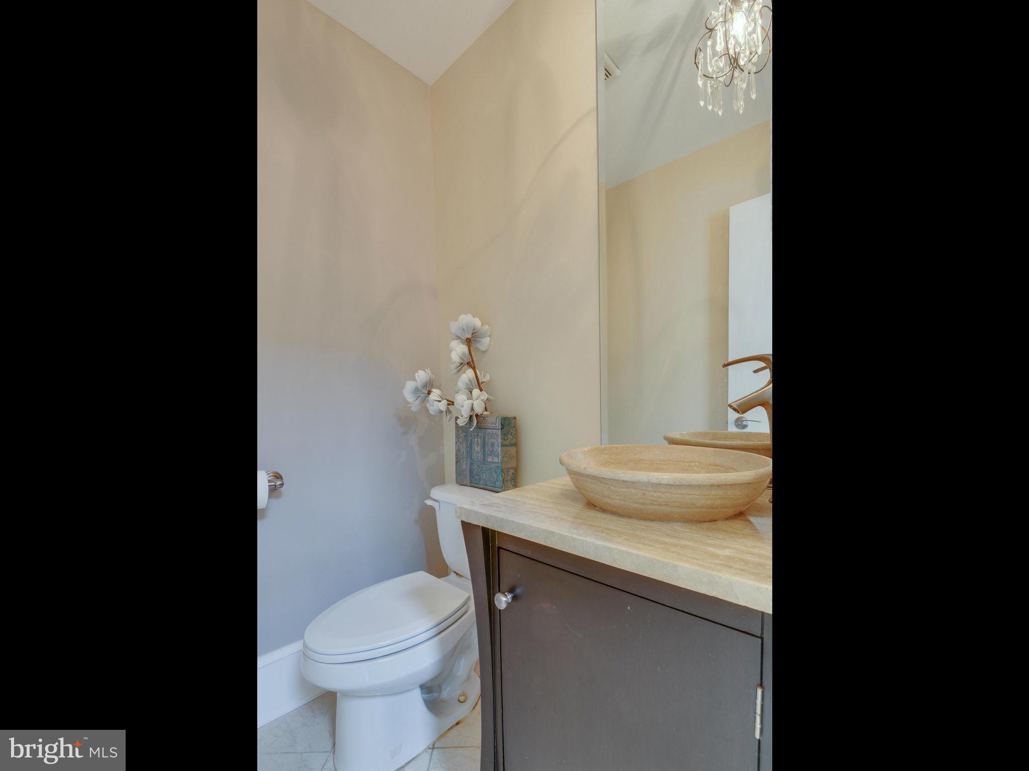 11131 Lake Chapel Lane Reston, VA 20191 - Photo 15 of 30 a bathroom with a sink and toilet