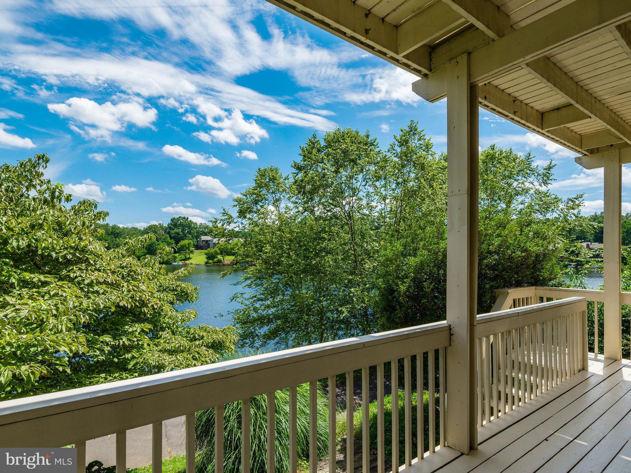 11131 Lake Chapel Lane Reston, VA 20191 - Photo 24 of 30 a view of a balcony with a swing