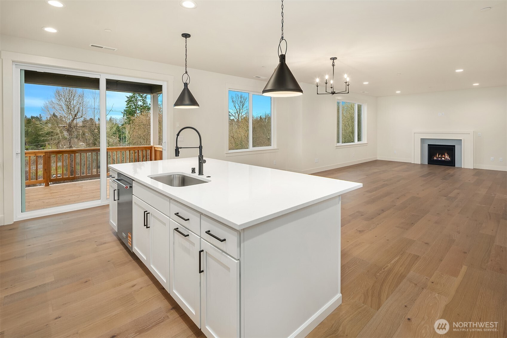 8409 Northeast 156th Street Kenmore, WA 98028 - Photo 5 of 16 a kitchen with sink and window