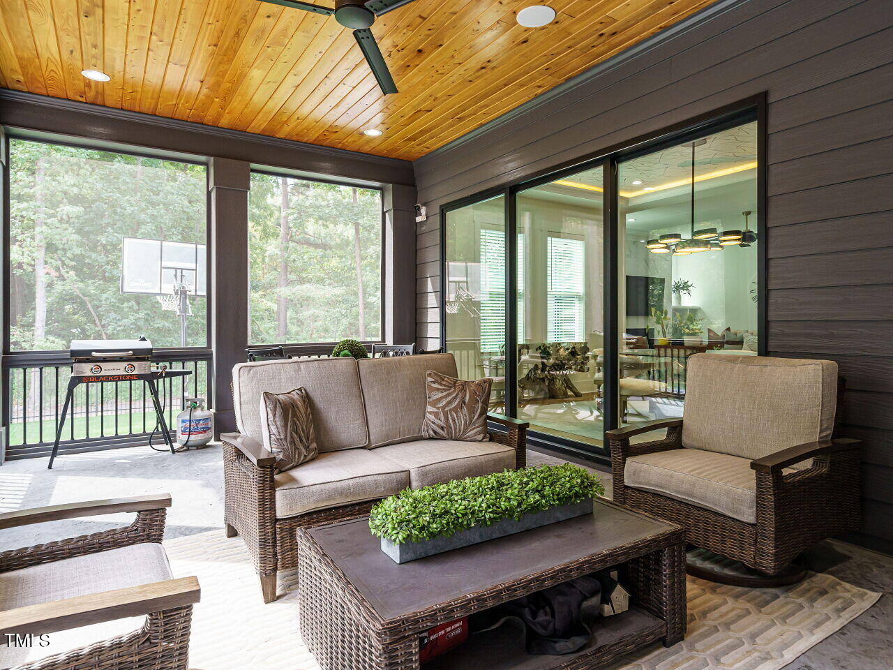 6428 Prescott Chase Drive Rolesville, NC 27571 - Photo 36 of 45 a living room with furniture and a large window