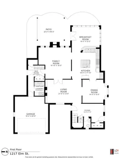 $1,745,000 | 1217 Elm Street, Glenview, IL 60025