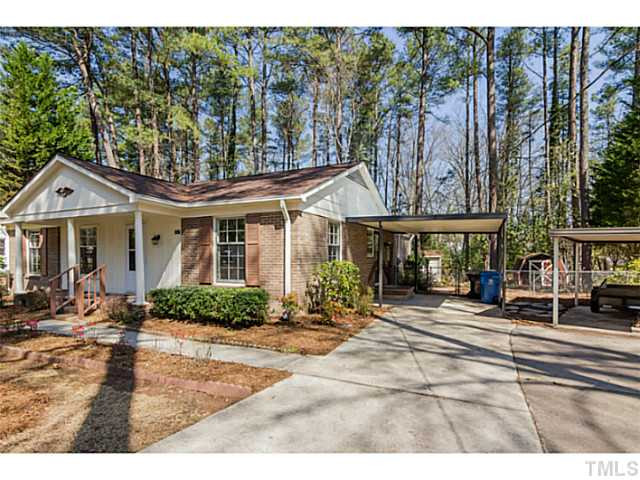 1317 Clermont Road Durham, NC 27713 - Photo 23 of 25 a view of a house with a patio