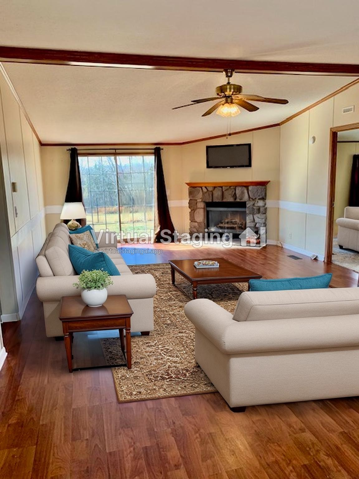 157 Absher Road Portland, TN 37148 - Photo 8 of 25 a living room with furniture and a large window