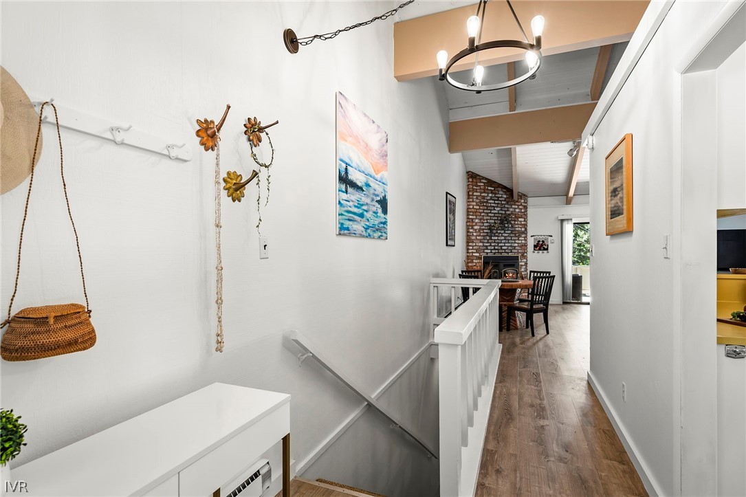 321 Ski Way, Unit 137 Incline Village, NV 89451 - Photo 6 of 21 a view of a hallway view with furniture and wooden floor