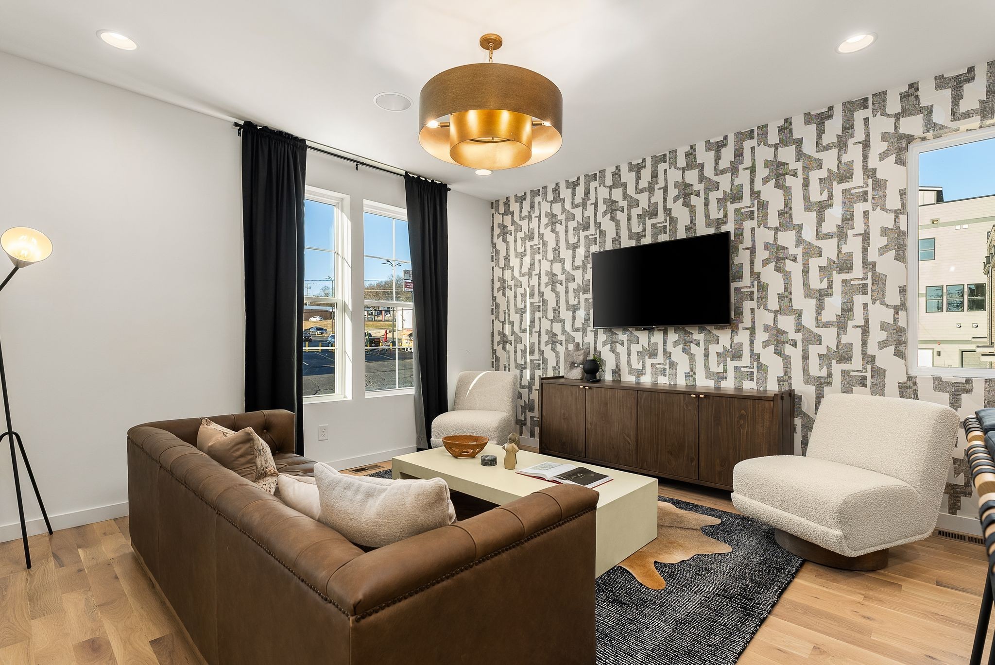 2000 South Hamilton Road, Unit 4 Nashville, TN 37218 - Photo 10 of 37 a living room with furniture and a flat screen tv