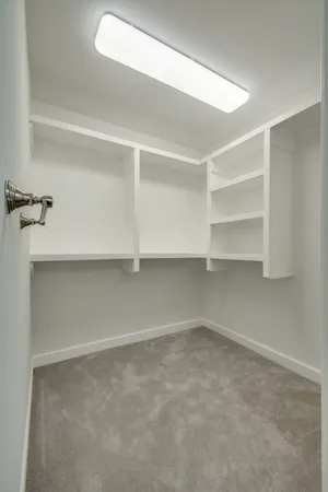 a view of a room with shelf
